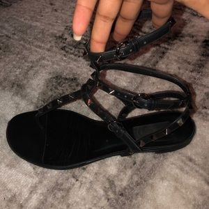 Valentino Studded Strappy Sandals